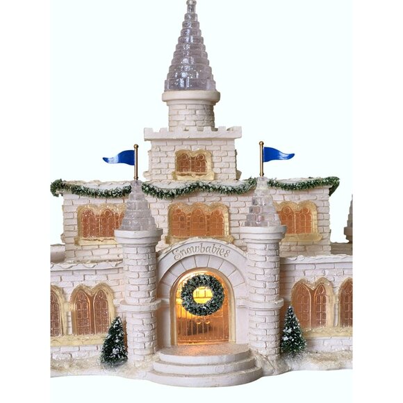 Department 56 Frosty Frolic Snowbabies Lighted Castle Christmas Village Decorati - Picture 3 of 9